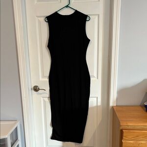 Elegant Black Sleeveless Dress